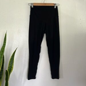 Offline by Aerie Black 7/8 Hi-Rise Leggings